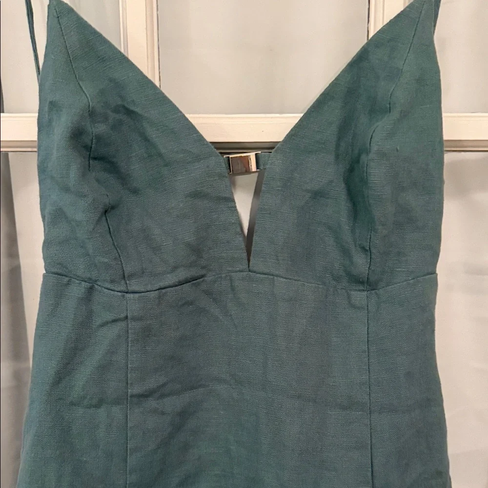 Abercrombie & Fitch Seafoam Midi Dress Sundress - Picture 8 of 12